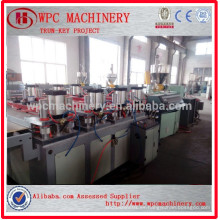 WPC material compuesto fabricante WPC PVC Junta de fabricación de la máquina